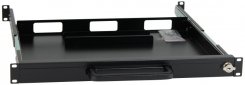 JOY-K520 19'' 1HE Tastaturschublade, black RAL9011