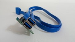 2-Port USB 3.0 Board inkl. Anschlußkabel (500mm)